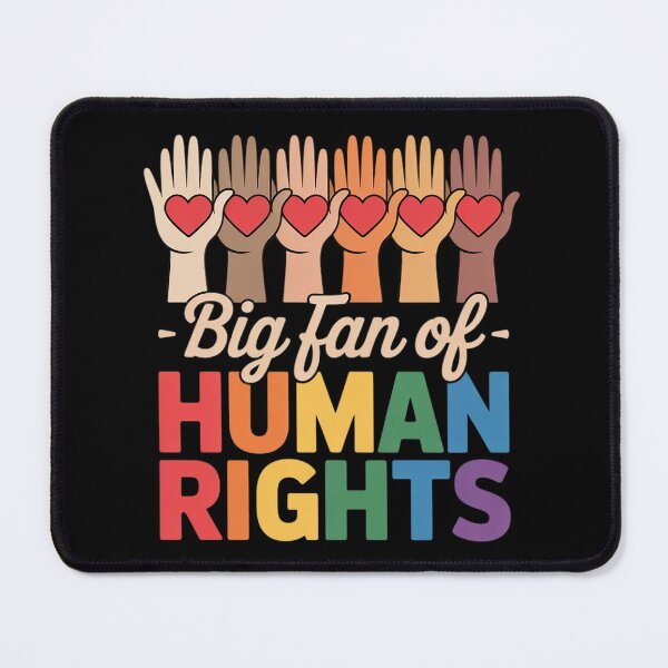 Item preview, Big Fan Of Human Rights Protest designed and sold by MyzoToyota.