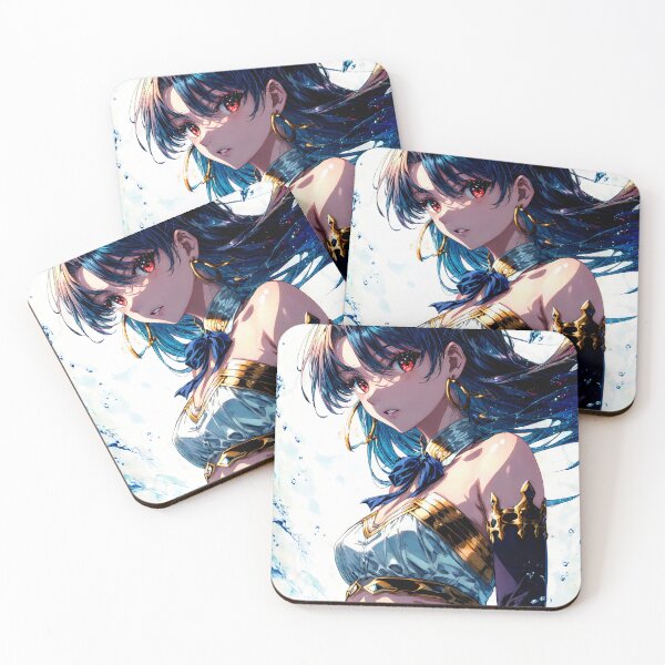 Item preview, Ocean Archer Ishtar Fate Grand Order Water Anime Girl Waifu Bright Beauty designed and sold by HumbertoValveno.