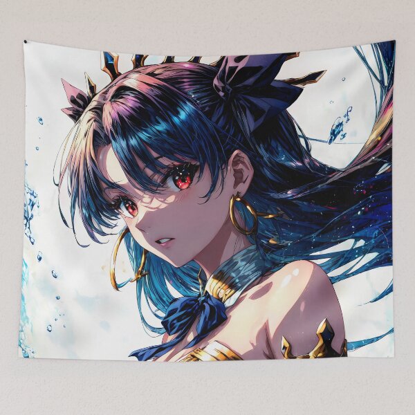 Item preview, Ocean Archer Ishtar Fate Grand Order Water Anime Girl Waifu Bright Beauty designed and sold by HumbertoValveno.