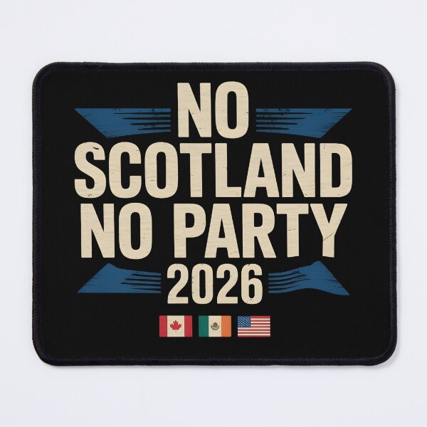 Item preview, No Scotland No Party 26 Shirt | Scotland Football Fans Tartan Army Tee designed and sold by BelindaVDavis.