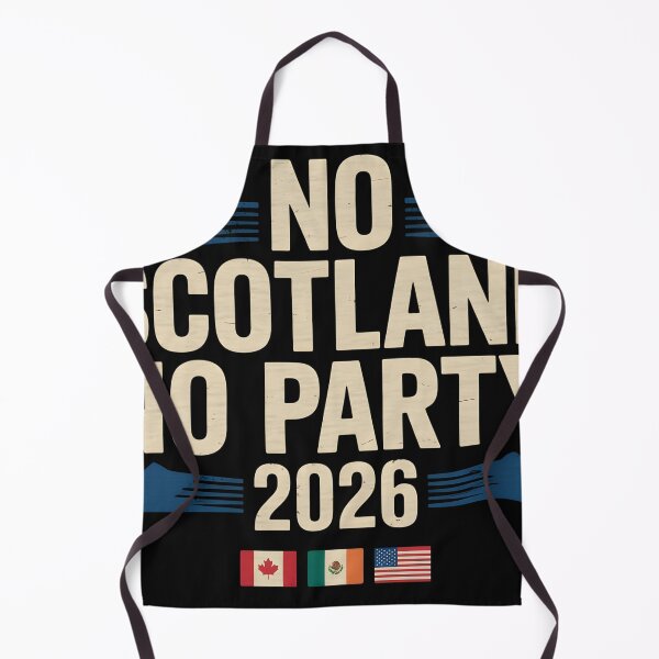 Item preview, No Scotland No Party 26 Shirt | Scotland Football Fans Tartan Army Tee designed and sold by BelindaVDavis.