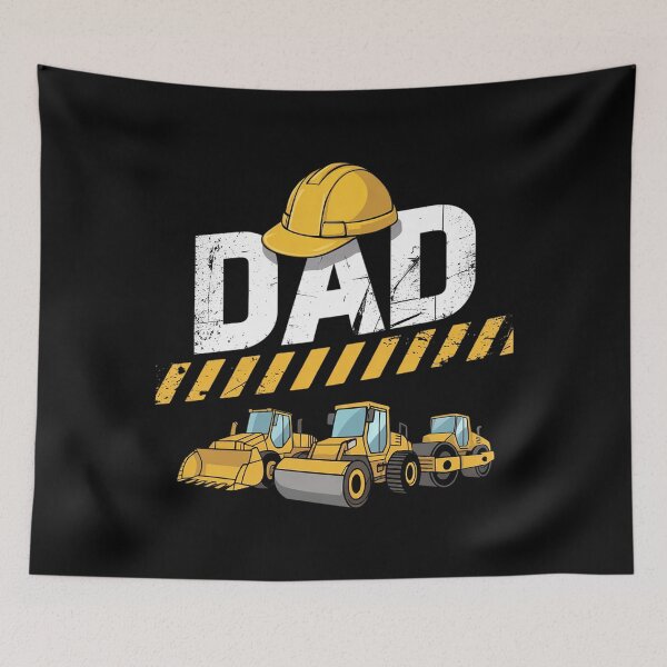 Item preview, Dad Construction Excavator Kids Matching Family  designed and sold by CombatTask.