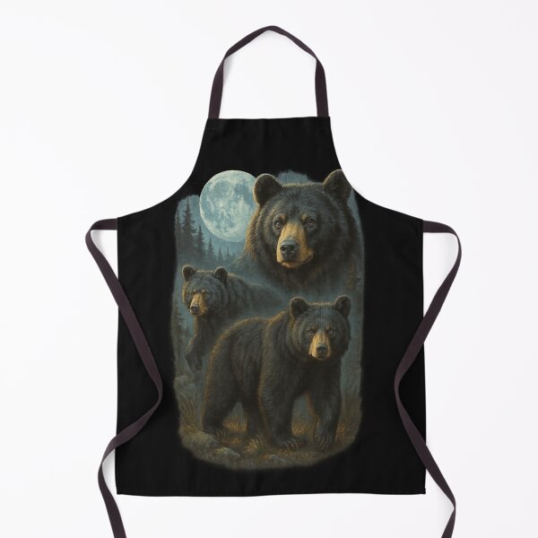 Item preview, Black Bear Vintage Northern Wilderness designed and sold by Sturdust.