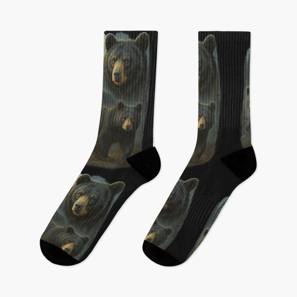 Item preview, Black Bear Vintage Northern Wilderness designed and sold by Sturdust.