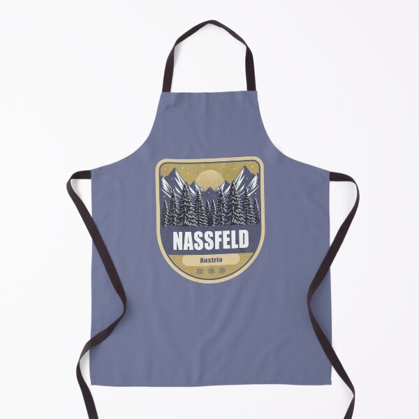 Item preview, Nassfeld Austria – Snowy Mountain Winter Badge designed and sold by CynthiaGraphics.