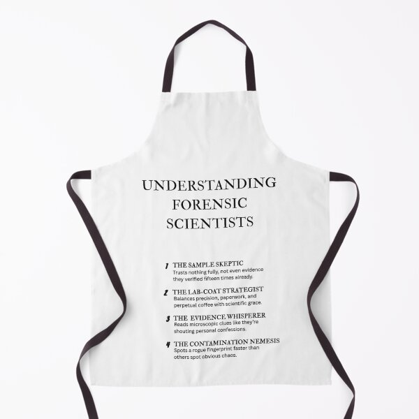 Item preview, Understanding Forensic Scientists – Funny Job Definition Design designed and sold by PsyFlow35.
