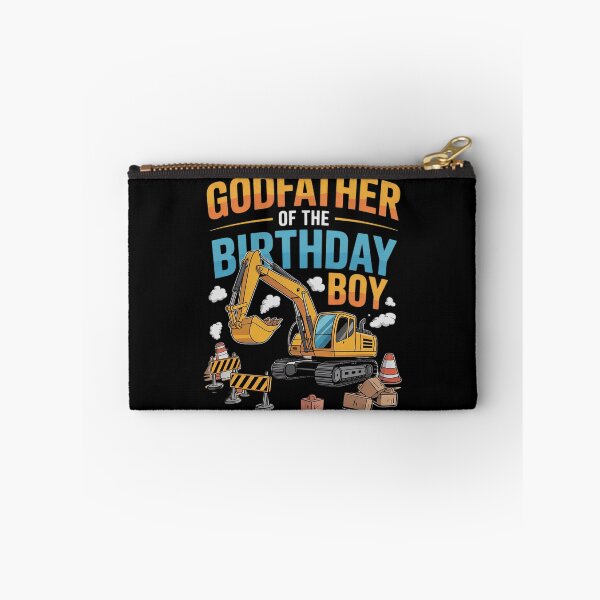 Item preview, Godfather of the Birthday Boy Construction Worker Bday Party  designed and sold by PowAcademy.
