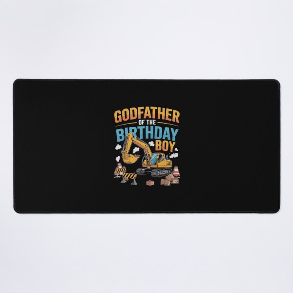 Item preview, Godfather of the Birthday Boy Construction Worker Bday Party designed and sold by PowAcademy.