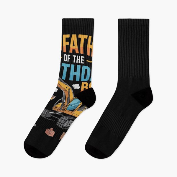 Item preview, Godfather of the Birthday Boy Construction Worker Bday Party  designed and sold by PowAcademy.