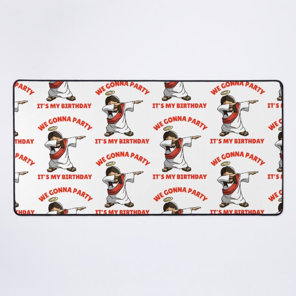 Item preview, WE GONNA PARTY IT'S MY BIRTHDAY JESUS BIRTHDAY designed and sold by Thread&Fable.