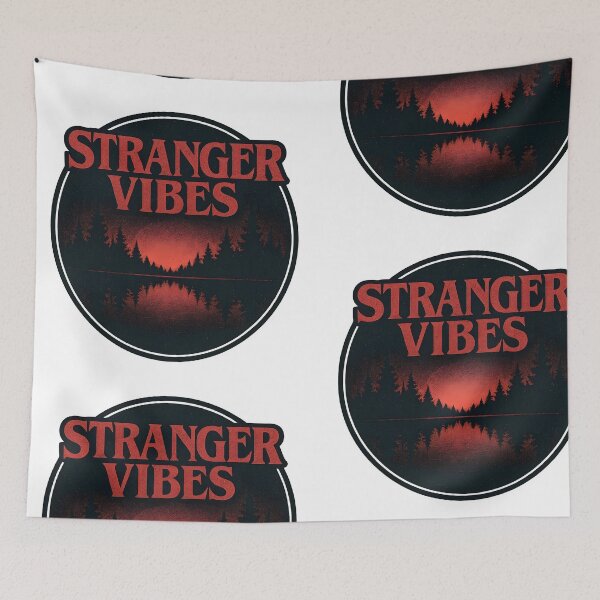 Item preview, Stranger Vibes – Retro 80s Logo designed and sold by Dax Studio.