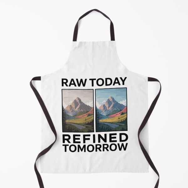Item preview, RAW Today Refined Tomorrow – Photographer Before & After designed and sold by JPees.