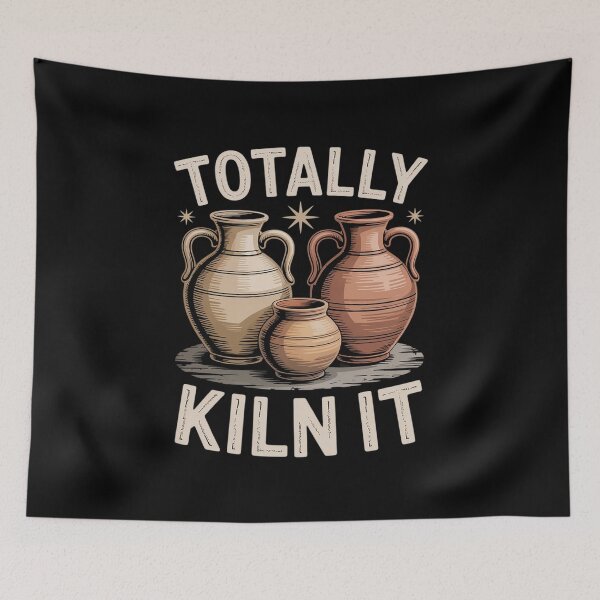 Item preview, Totally Kiln It Funny Pottery Ceramics Artist  designed and sold by InspiredFoul.