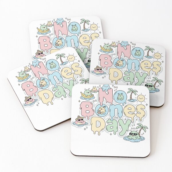Item preview, Lazy Vibes: No Bones Day Melting Pastels designed and sold by marry treasures.
