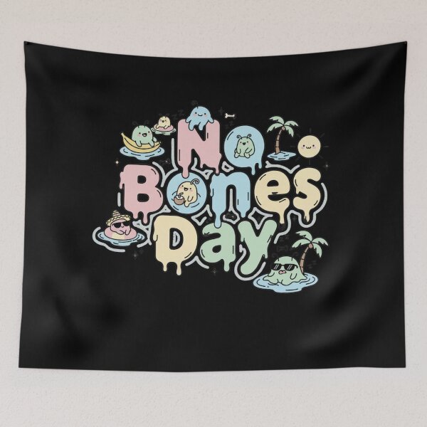 Item preview, Lazy Vibes: No Bones Day Melting Pastels designed and sold by marry treasures.
