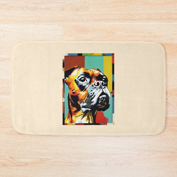 Artikelvorschau, Farbenfrohes Boxer-Hunde-Design Nr. 1504 entworfen und verkauft von topzmart.