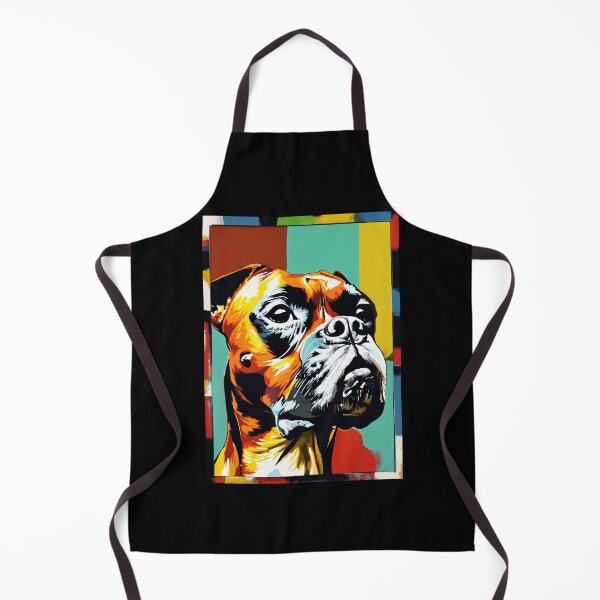 Item preview, Colorful Boxer Dog Design #1504 designed and sold by topzmart.