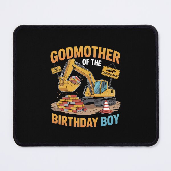 Item preview, Godmother of the Birthday Boy Construction Worker Bday Party  designed and sold by MicanCuteStore.