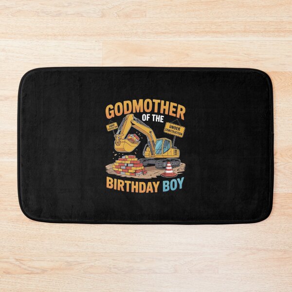 Item preview, Godmother of the Birthday Boy Construction Worker Bday Party  designed and sold by MicanCuteStore.