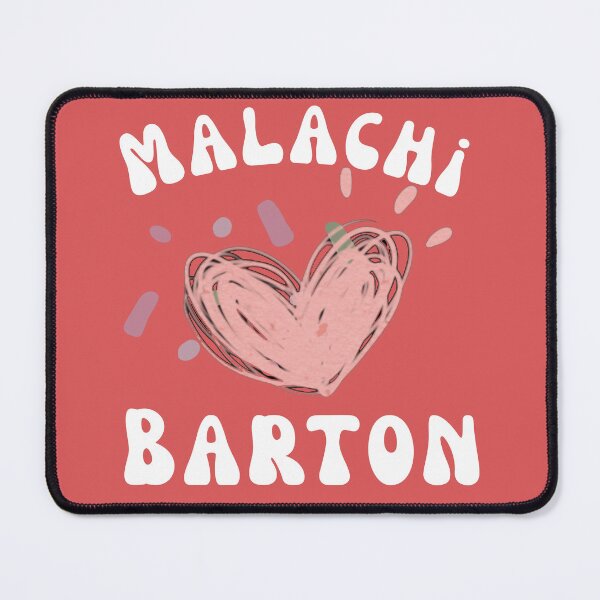 Item preview, Malachi Barton Text Design Minimalist Fan Text Art designed and sold by AlienTechs.