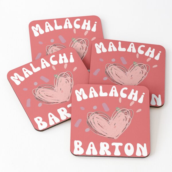 Item preview, Malachi Barton Text Design Minimalist Fan Text Art designed and sold by AlienTechs.