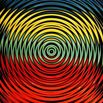 Artwork thumbnail, Colorful Ripples by Voice0Reason