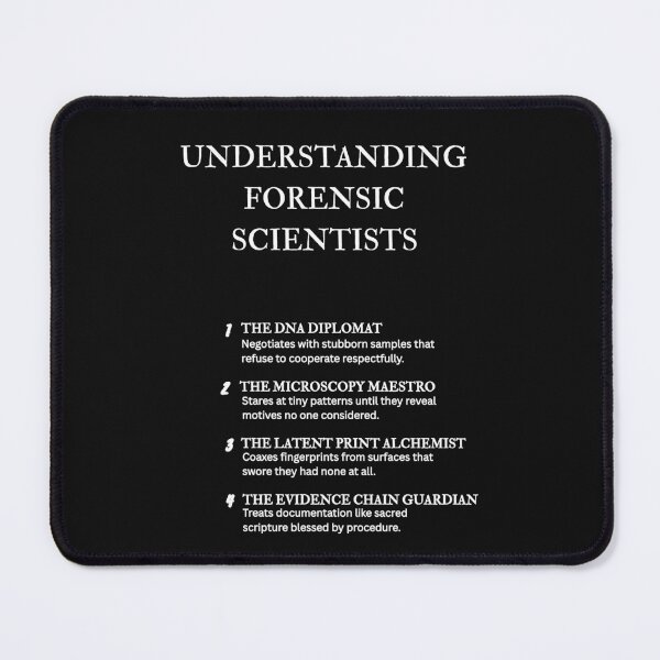 Item preview, Forensic Scientist Humor – Understanding the Experts – Black designed and sold by PsyFlow35.