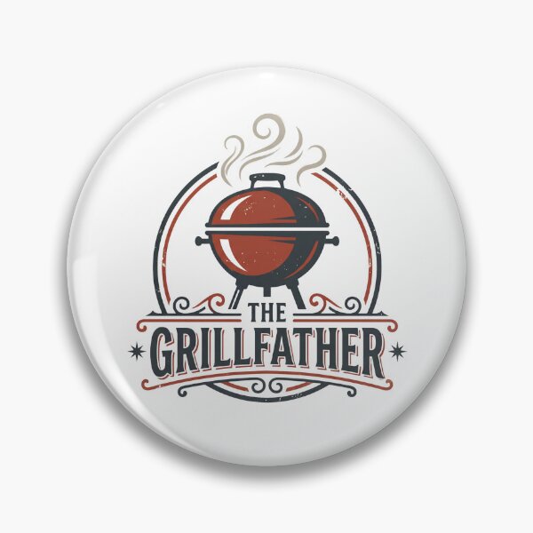 Item preview, The Grillfather Funny BBQ Design designed and sold by DenBox.