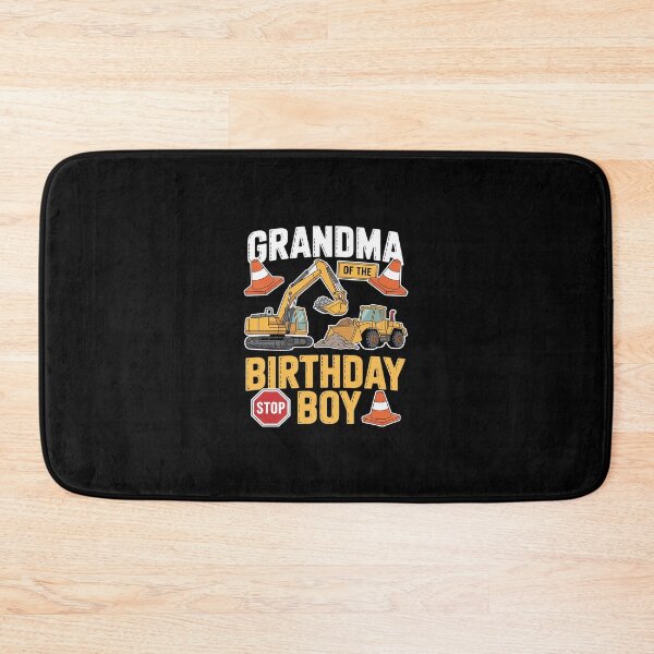 Item preview, Grandma of the Birthday Boy Construction Worker Bday Party  designed and sold by MicanCuteStore.