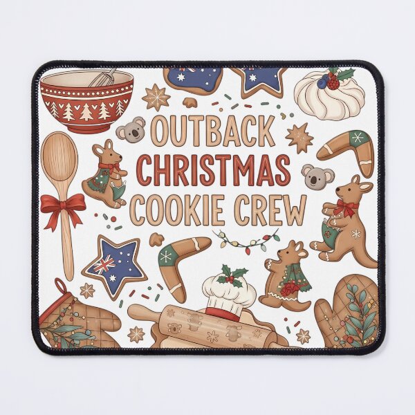 Item preview, Outback Christmas Cookie Baking Team Family Matching Australia Holiday Baker Squad Xmas Set designed and sold by GiftsForge.