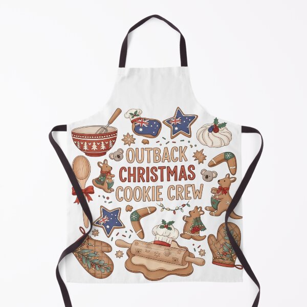 Item preview, Outback Christmas Cookie Baking Team Family Matching Australia Holiday Baker Squad Xmas Set designed and sold by GiftsForge.