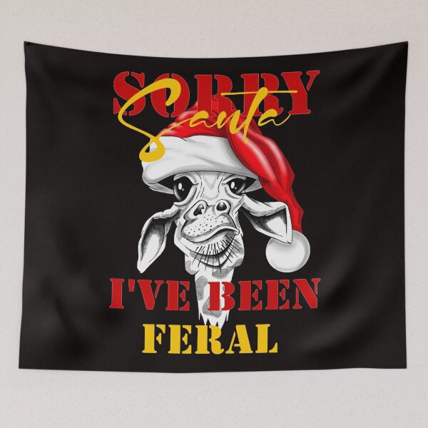 Item preview, Santa Feral / Sorry Santa Ive Been Feral  designed and sold by TheEndDesign.