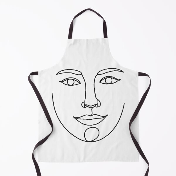 Item preview, Line Face Minimalist Portrait designed and sold by Krfto.