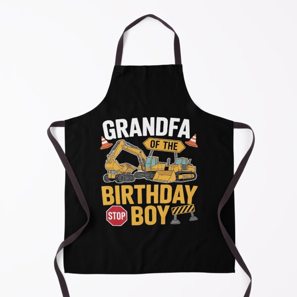 Item preview, Grandpa of The Birthday Boy Construction Party Excavator designed and sold by MathisBellanger.