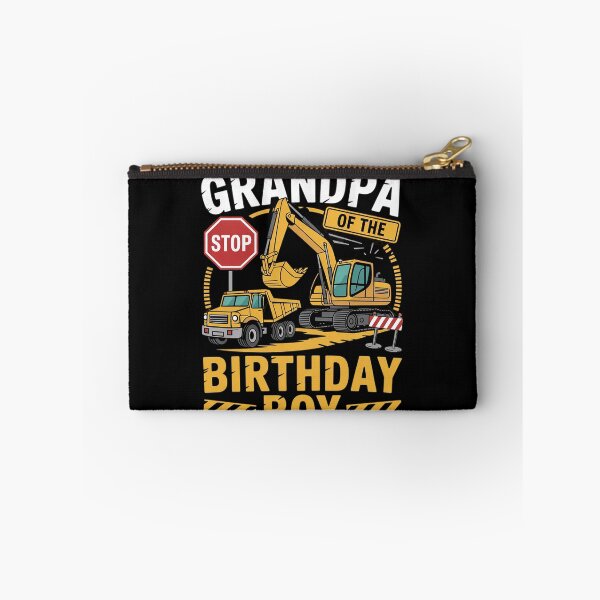 Item preview, Grandpa of the Birthday Boy Construction Worker Bday Party  designed and sold by MicanCuteStore.