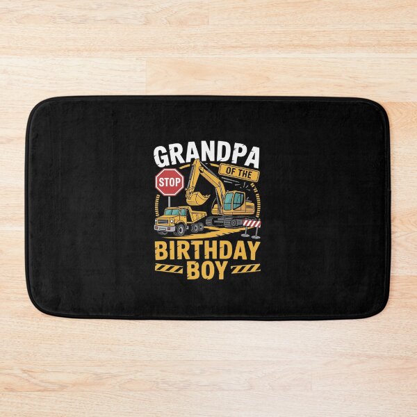 Item preview, Grandpa of the Birthday Boy Construction Worker Bday Party  designed and sold by MicanCuteStore.