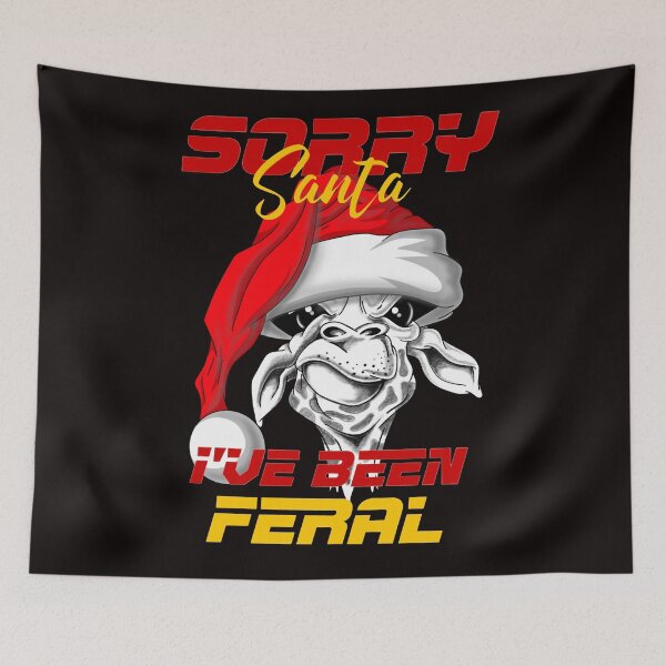 Item preview, Santa Feral / Sorry Santa Ive Been Feral  designed and sold by TheEndDesign.