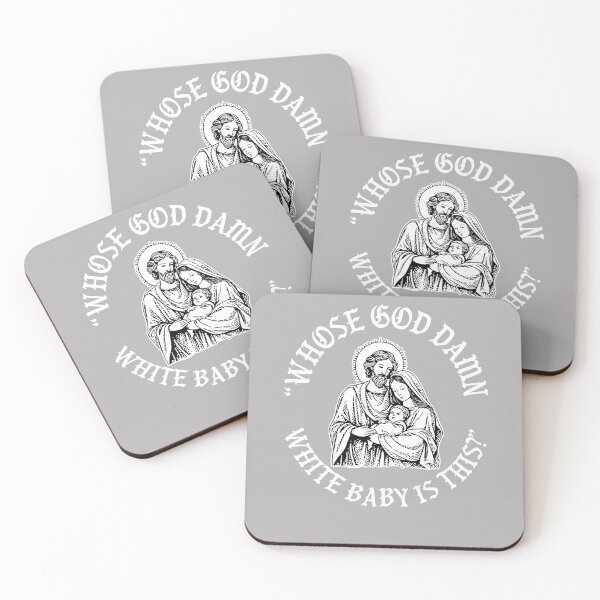 Item preview, Whose God Damn White Baby is This Funny Christmas designed and sold by KristineLi.