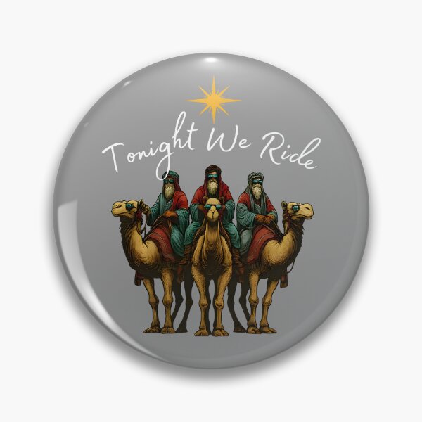 Item preview, Tonight We Ride Christmas, 3 Wise Men, Christian Christmas designed and sold by GreggRoss.