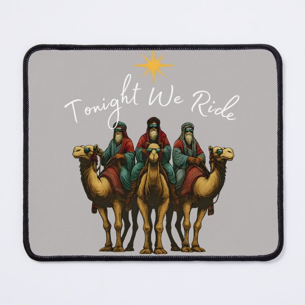 Item preview, Tonight We Ride Christmas, 3 Wise Men, Christian Christmas designed and sold by GreggRoss.