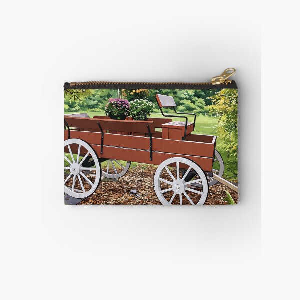 Item preview, Wagon with Mums designed and sold by tomorrowsart.