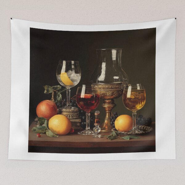 Item preview, Luxurious Still Life with cocktail glasses designed and sold by lautir.