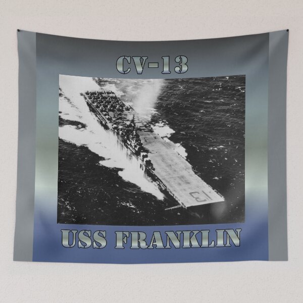 Item preview, USS Franklin CV-13 designed and sold by Holy JM Designs.