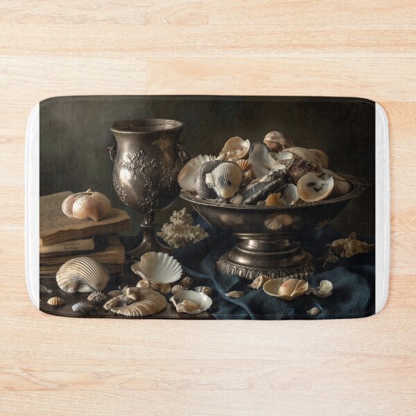Item preview, Elegant seashells in Silver Bowl designed and sold by lautir.
