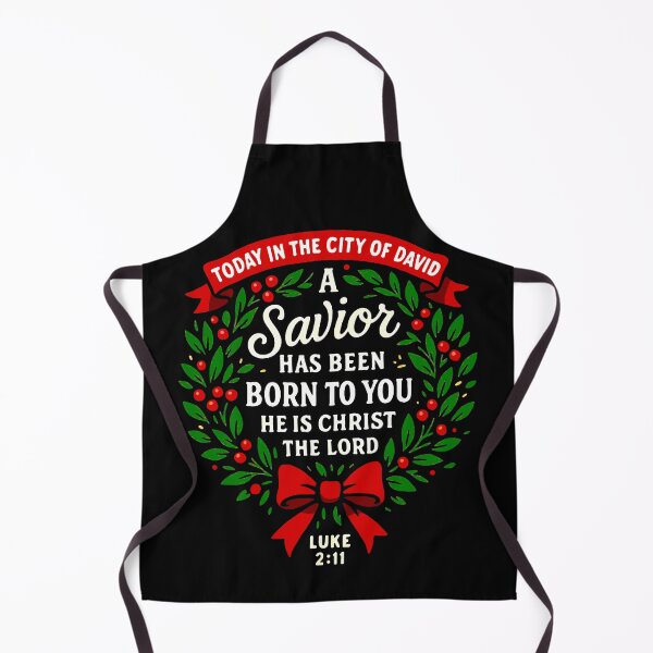 Item preview, Luke 2:11 Today in the city of David a Savior has been born to you designed and sold by plushism.