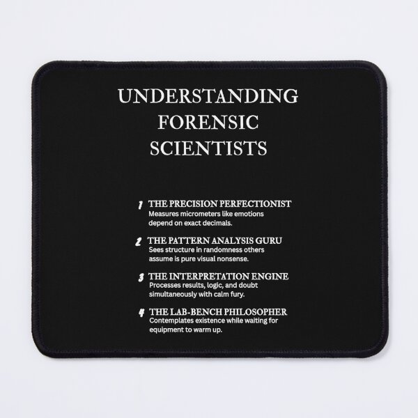 Item preview, Funny Forensic Scientist Definition – Understanding Series – Black designed and sold by PsyFlow35.