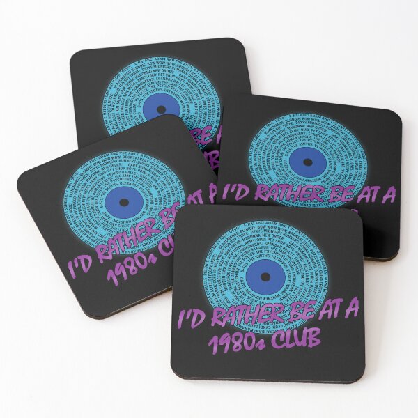 Item preview, I'd Rather Be At a 1980s Club designed and sold by HansyCecilia.