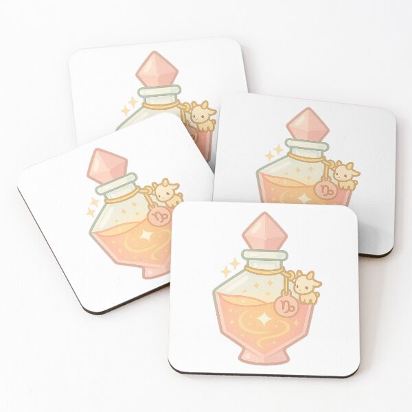 Item preview, Capricorn Spell Bottle | Cute Zodiac Sticker | Cute Astrology Art | Astrology Sticker | Star Sign Art designed and sold by HerDreamCodes.