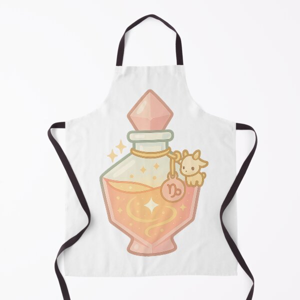 Item preview, Capricorn Spell Bottle | Cute Zodiac Sticker | Cute Astrology Art | Astrology Sticker | Star Sign Art designed and sold by HerDreamCodes.