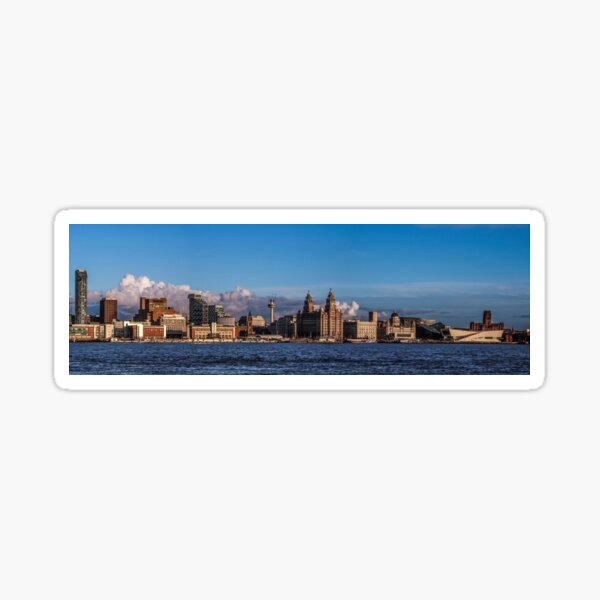 Item preview, Liverpool Skyline in the sun designed and sold by Paul Madden.